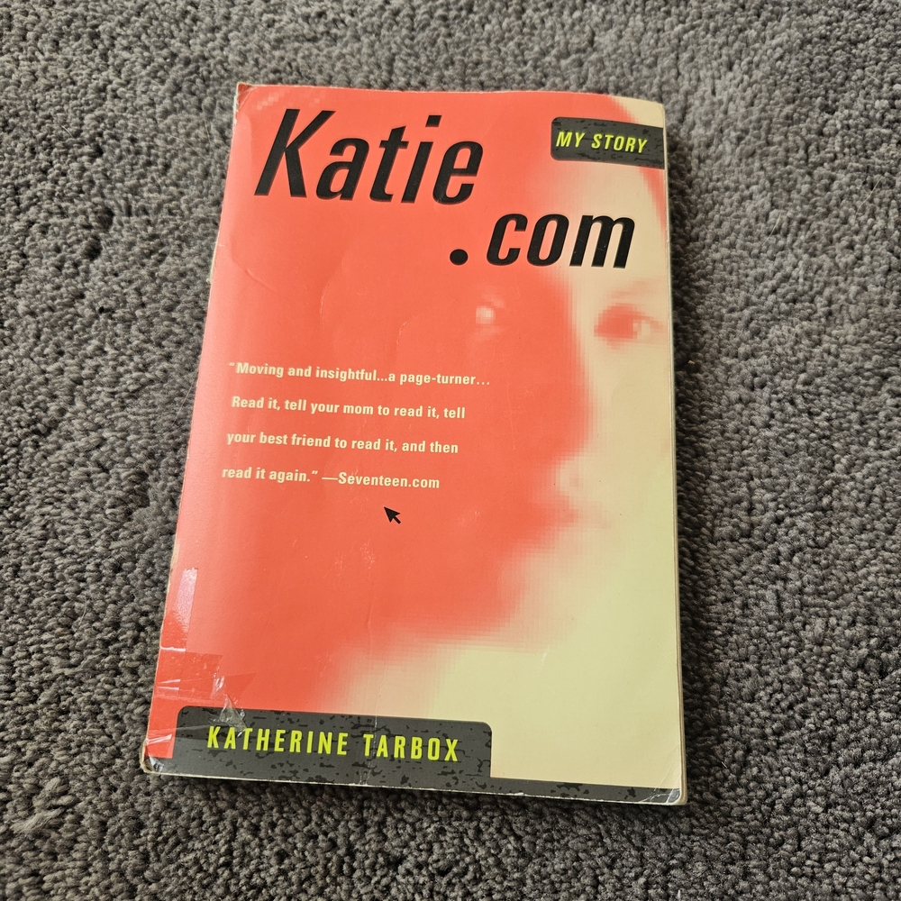 Barnes & Noble Red and Cream Katie.com Book